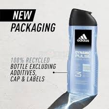 Adidas 3 in 1 Dynamic Pulse Men Shower Gel 400ml_img_1