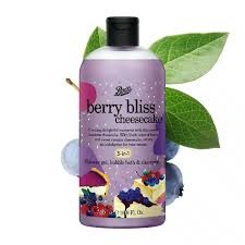 Boots Berry Bliss Cheesecake Shower Gel, Bubble Bath & Shampoo 500ml_img_1
