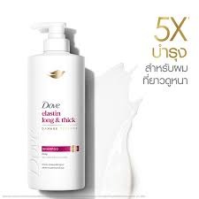 Dove Elastin Long And Thick Damage Therapy Shampoo 380ml_img_1