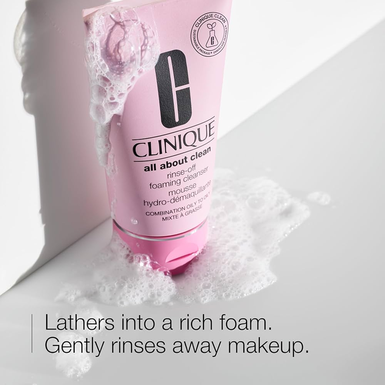 Clinique Rinse off Foaming Cleanser- All about Clean 30 ml_img_1