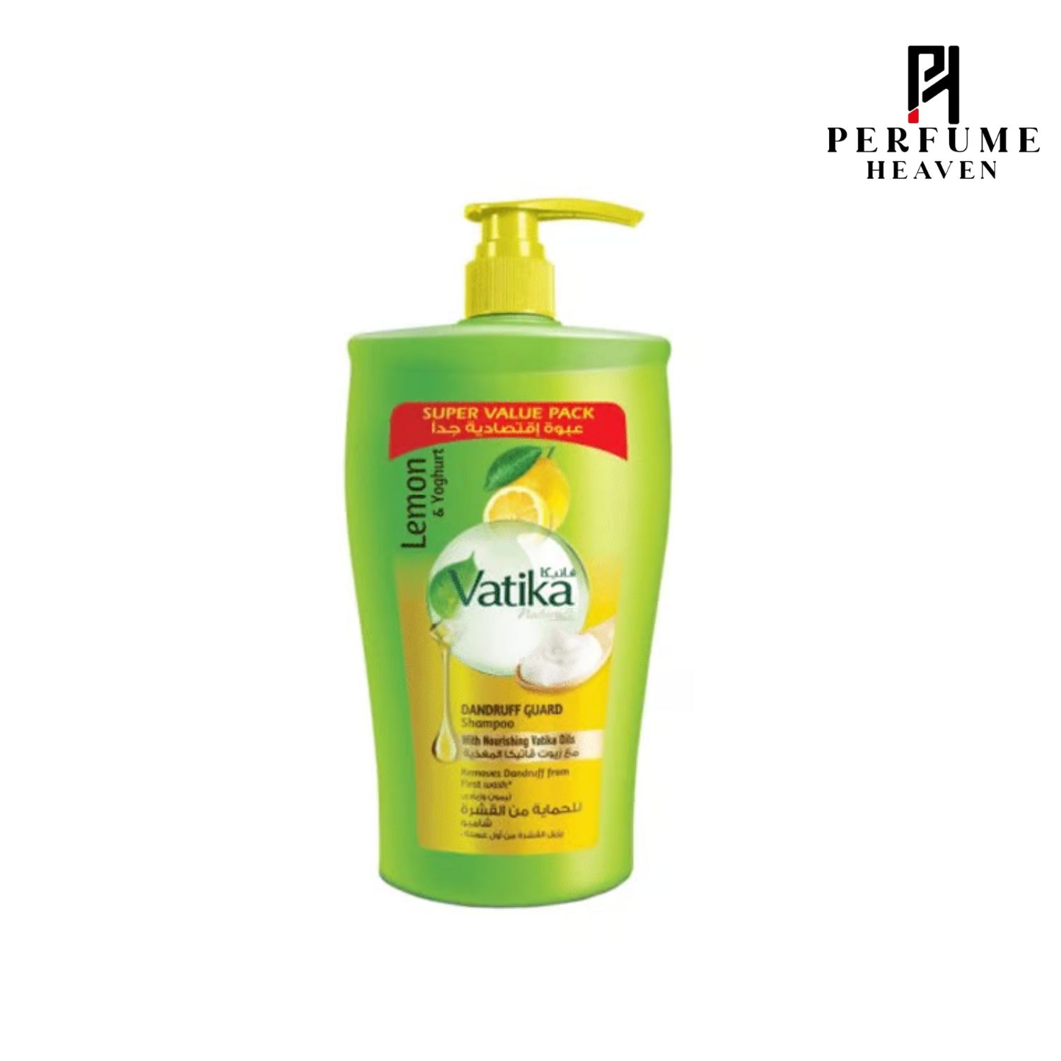 Dabur Vatika Naturals Lemon & Yoghurt Dandruff Guard Shampoo 1000ml