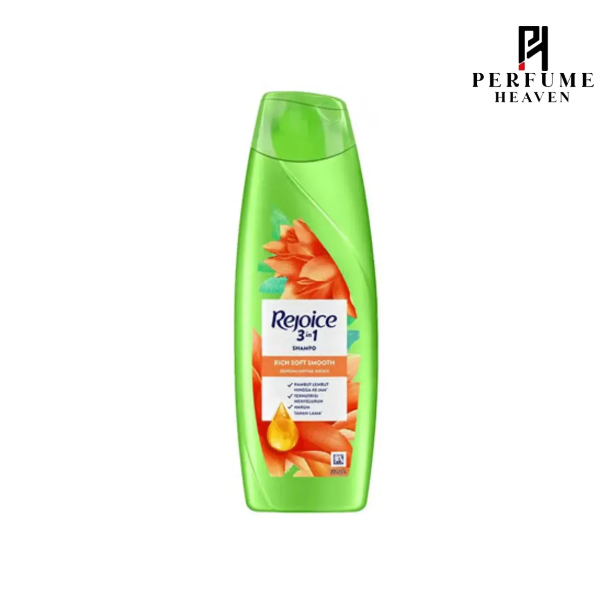 Rejoice 3 In 1 Shampoo Rich Smooth With Argan Oil 300ml