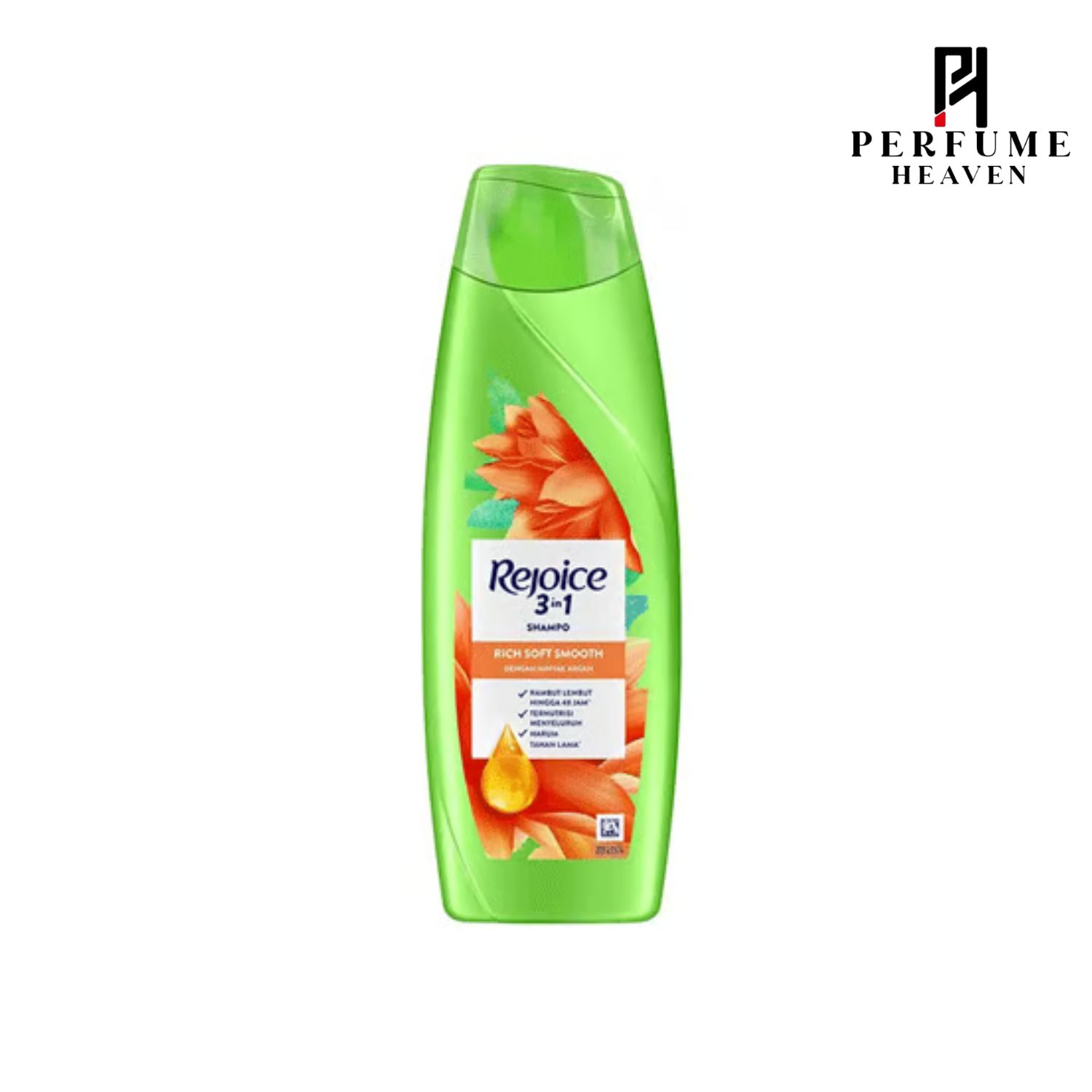 Rejoice 3 In 1 Shampoo Rich Smooth With Argan Oil 300ml