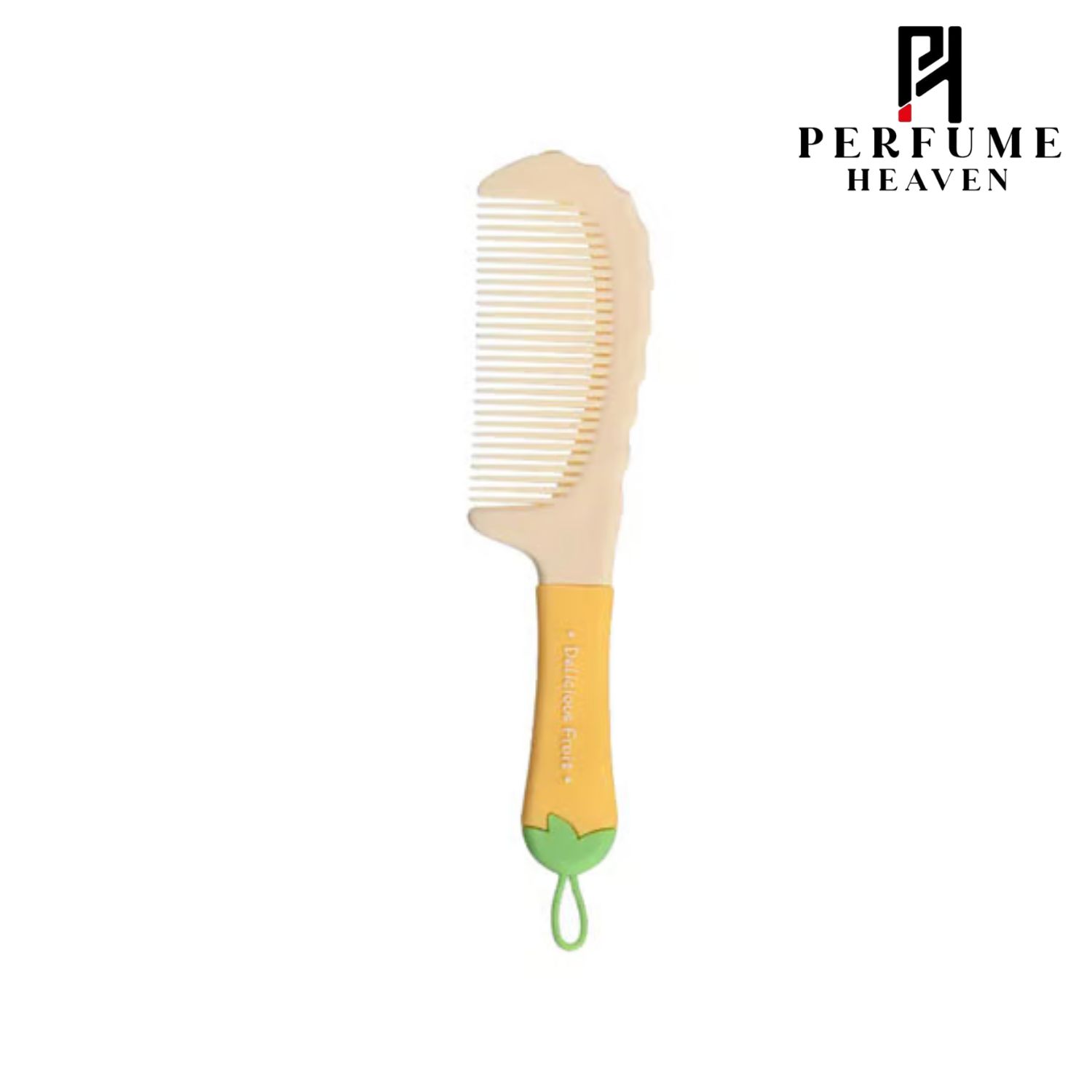 LMLTOP Soft And Flexible Hair Comb - Yellow