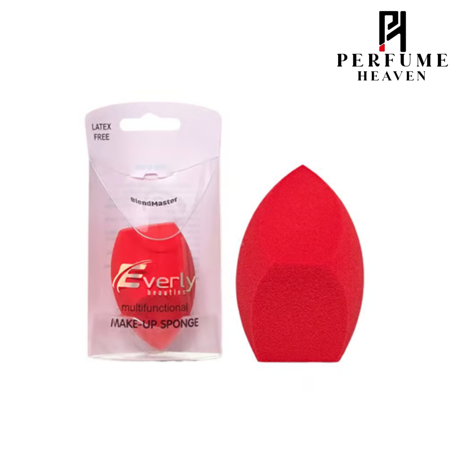 Everly Multifunctional Make-up Sponge - Red