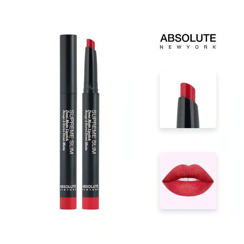 Absolute New York Supreme Slim Demi-Matte Lipstick 1.3g - MLSS57 La Reina_img_1