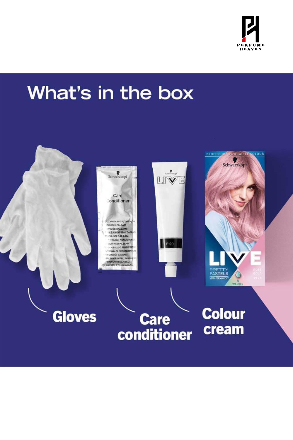 Schwarzkopf Live Pretty Pastels Hair Colour (Rose Gold) P123_img_2