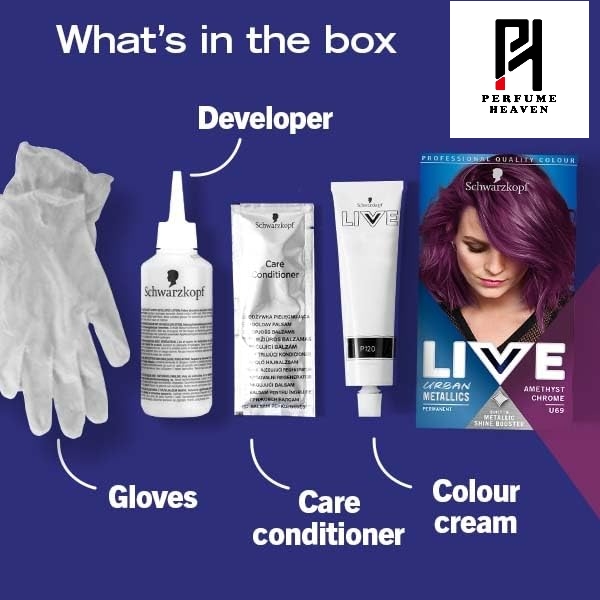 Schwarzkopf Live Urban Metallics U69 Amethyst Chrome Permanent Hair Color_img_2