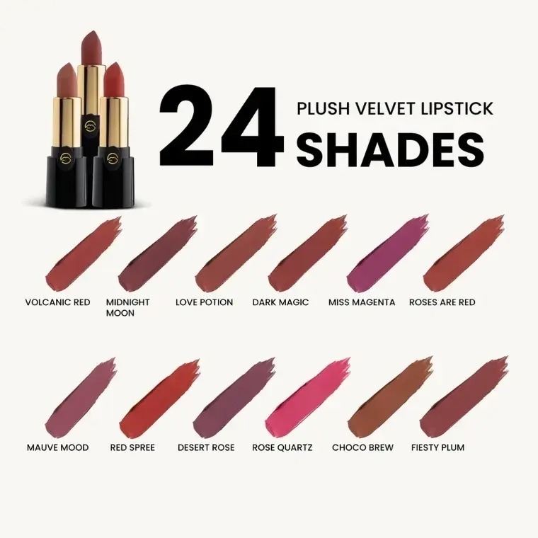 Mars Cosmetics Plush Velvet Matte Lipstick #17 Miss Magenta (3.2gm)_img_1
