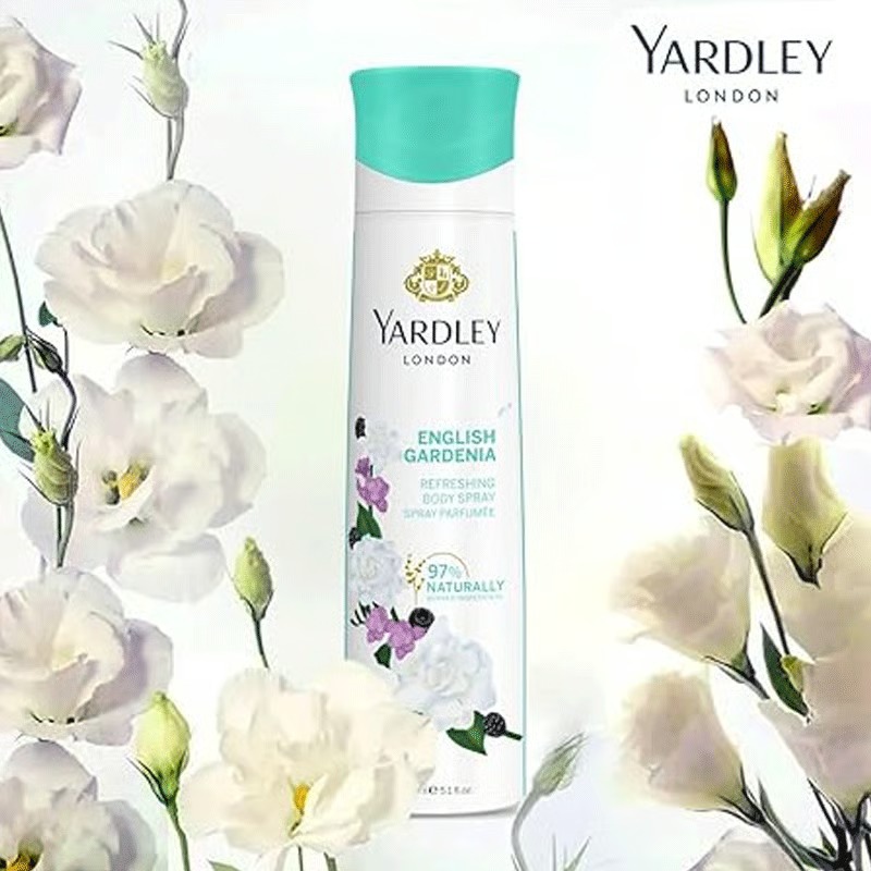 Yardley London English Gardenia Body Spray For Women 150ml_img_1