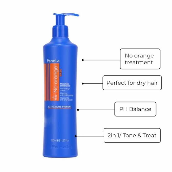 Fanola No Orange Hair Mask 350ml_img_1