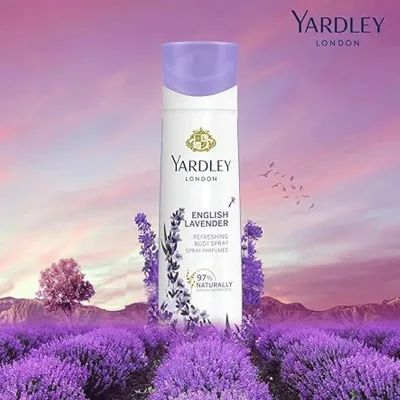 Yardley London English Lavender Body Spray For Women 150ml_img_1