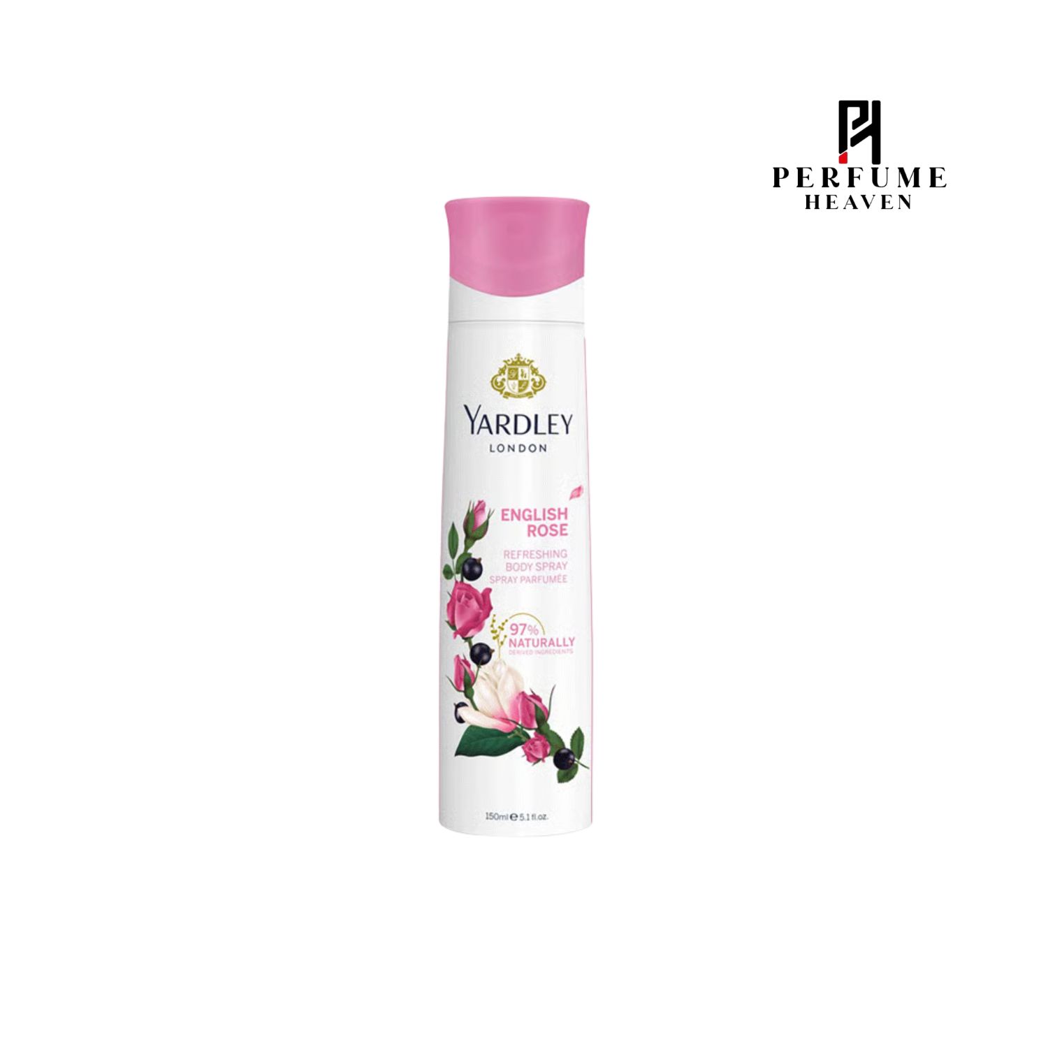 Yardley London English Rose Body Spray For Women 150ml