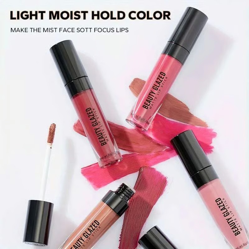 Beauty Glazed Matte Lipstick 8g - 111 PLUM ROSE_img_1