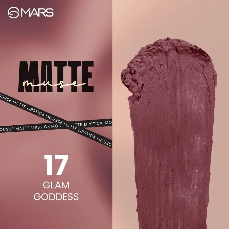 MARS Matte Muse Mousse Lipstick #17 Glam Goddess (3ml)_img_1
