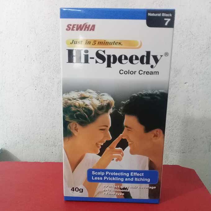 Hi-Speedy Hair Color Natural Black 7 (60g)_img_2