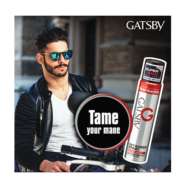 GATSBY Hair Spray Level 4 Set and Keep Spray Super Hard 250ml_img_2