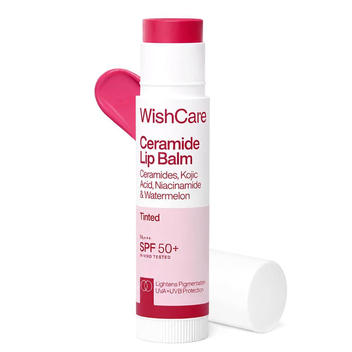 WishCare Ceramide Lip Balm with SPF 50 PA++++ (Tinted)