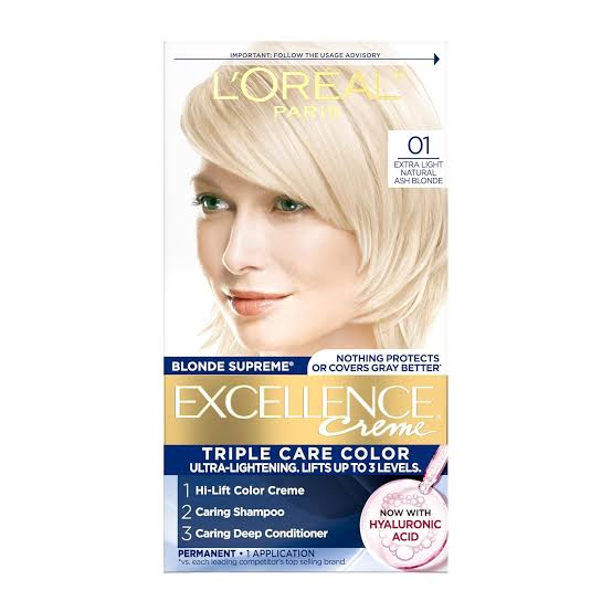 L'Oréal Paris Excellence Créme Permanent Hair Color, 01 Extra Light Ash Blonde_img_0
