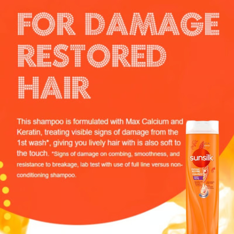 Sunsilk Damage Restore Shampoo 300ml_img_1