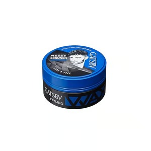 Gatsby Messy Layer Hard & Free Hair Styling Wax 75g_img_1