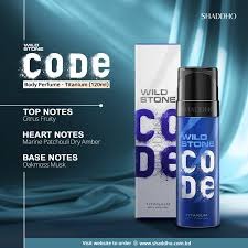 Wild Stone Code Fine Fragrance 120ml - Titanium_img_1