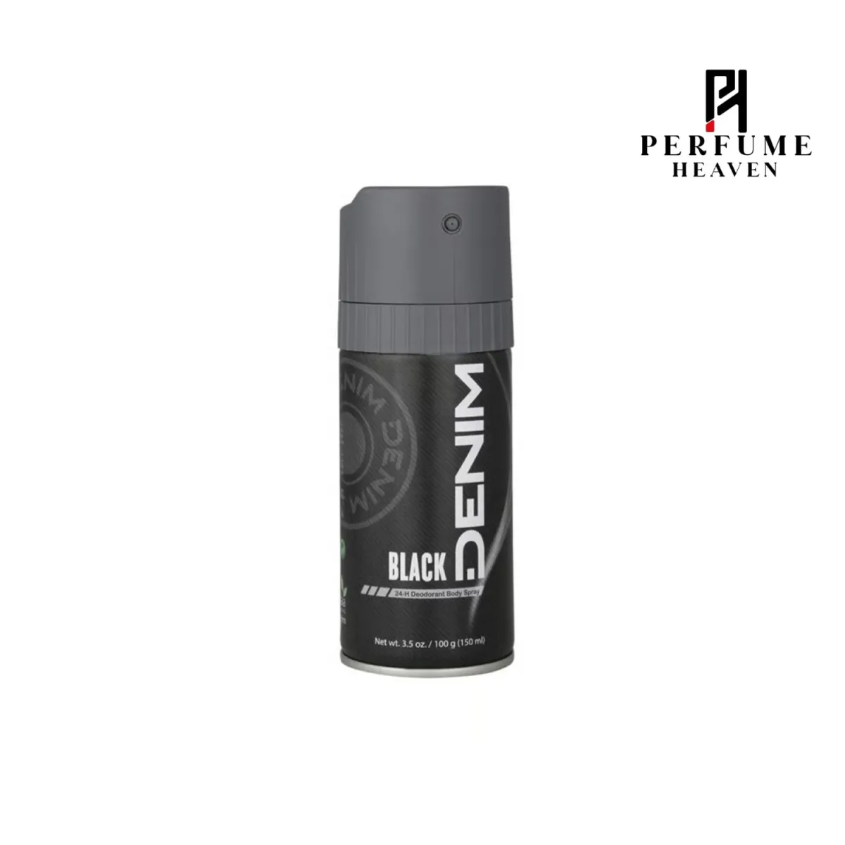 Denim 24h Deodorant Body Spray 100g - Black