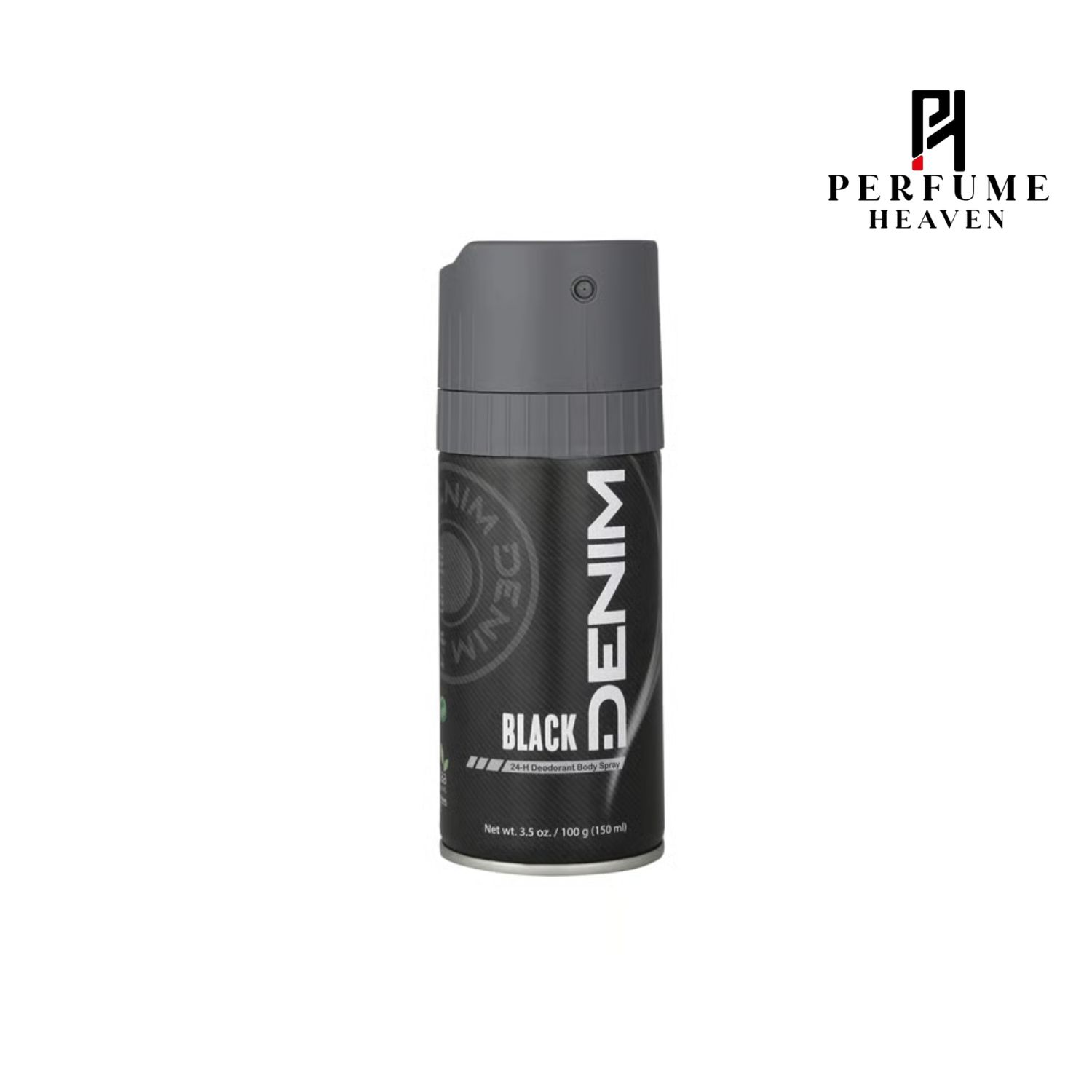 Denim 24h Deodorant Body Spray 100g - Black