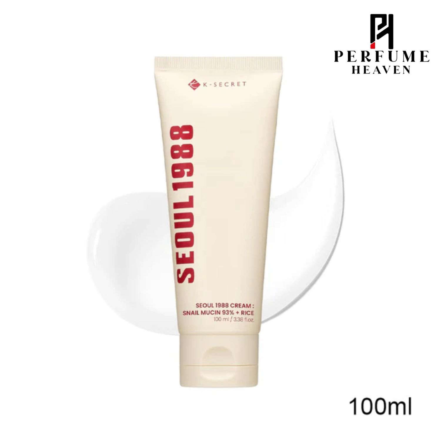 K-SECRET SEOUL 1988 Cream : Snail Mucin 93+Rice 100ml