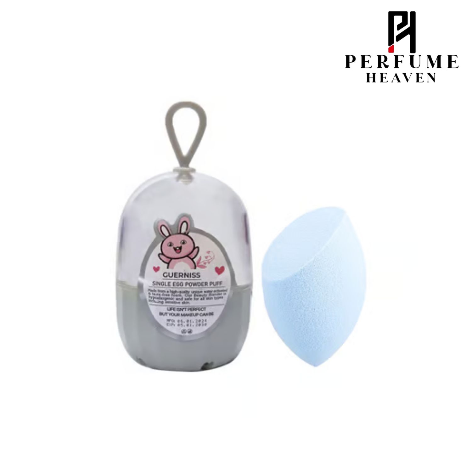 Guerniss Single Egg Powder Puff Multi Tasker - Sky Blue_img_0