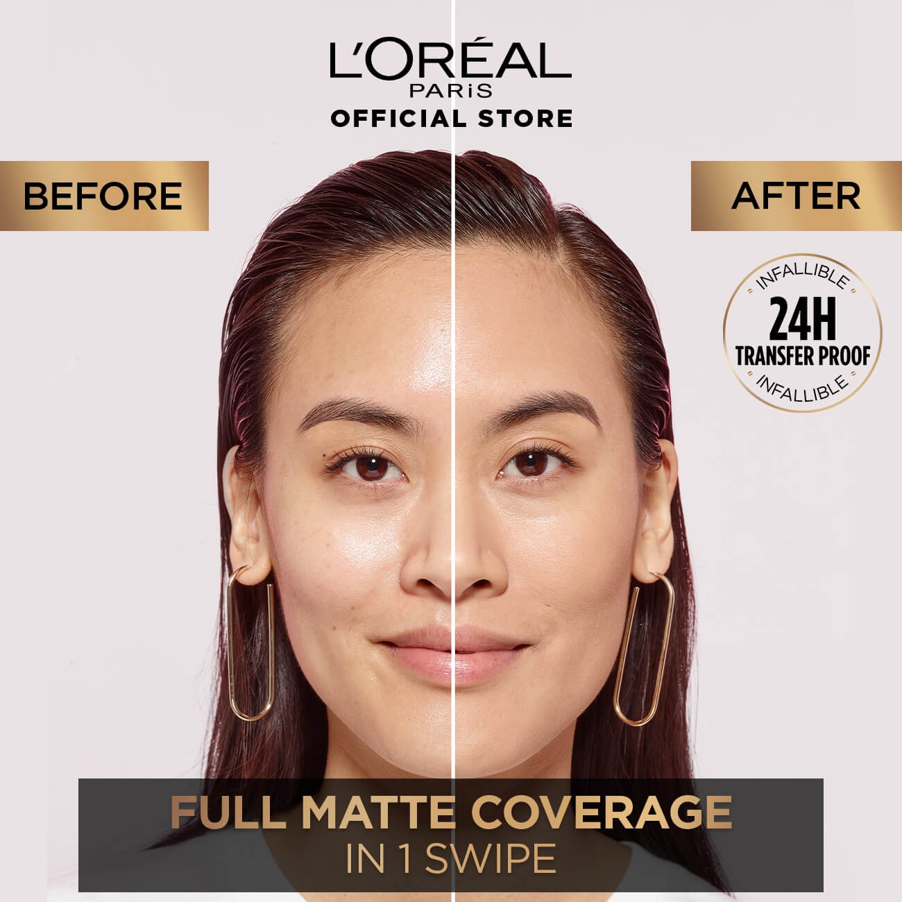 L'Oréal Paris Infallible 24H Foundation in A Powder 20 ivory_img_5