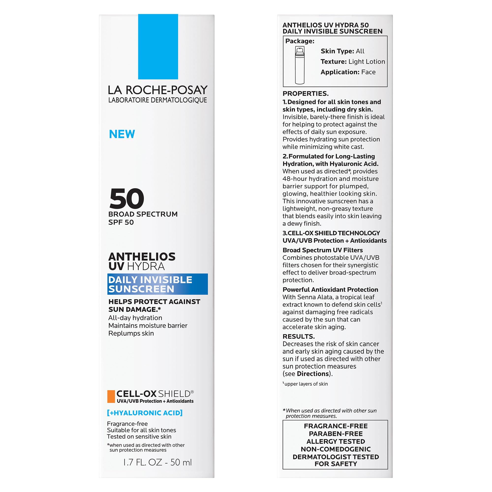La Roche-Posay Anthelios UV Hydra Sunscreen SPF 50 (50ml)_img_2