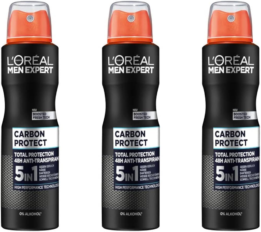L’Oréal Paris Men Expert Carbon Protect 5-in-1 Deodorant Body Spray 250ml_img_2