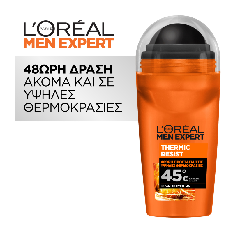 L’Oreal Men Expert New Thermic Resist 48H Roll On Anti-Perspirant Deodorant 50ml (UK)_img_1