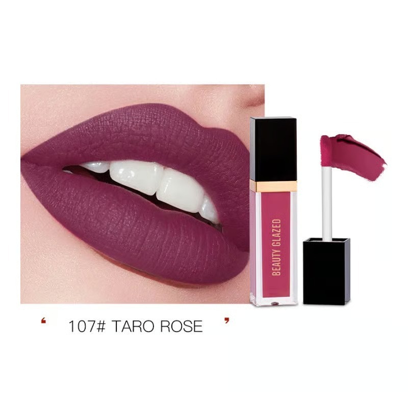 Beauty Glazed Matte Lipstick 8g - 108 FRESH PLUM_img_1