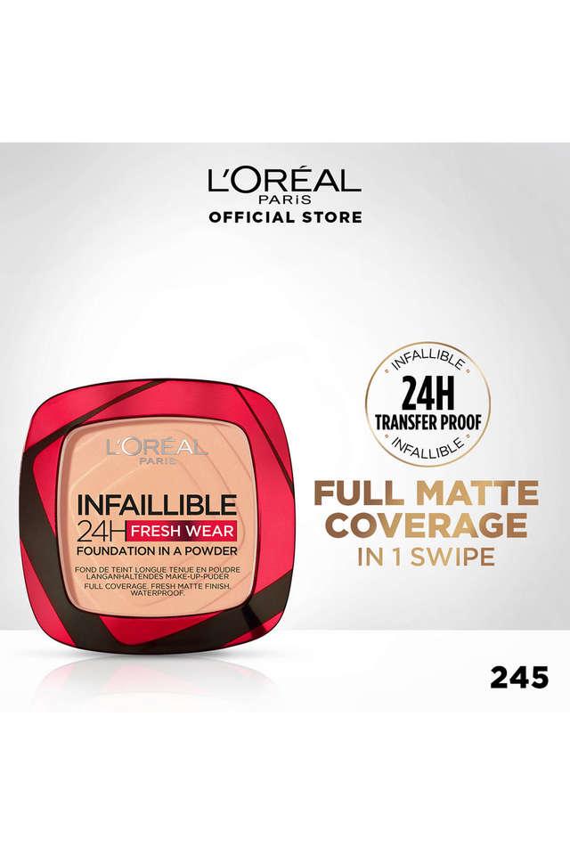 L'Oreal ParisInfallible 24H Fresh Wear Foundation in A Powder, 245 Golden Honey, 9gm_img_2