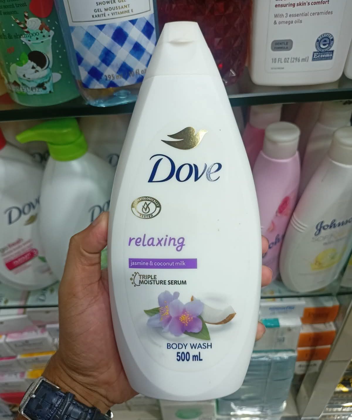 Dove Relaxing Body Wash 500ml