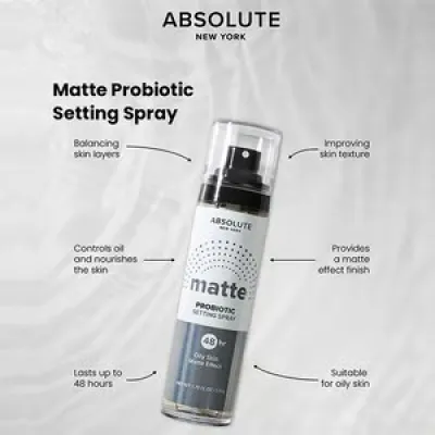 Absolute New York Matte Probiotic Setting Spray 50ml - MFXS02 Matte_img_1