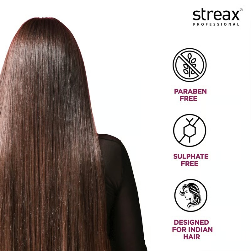 Streax Canvo Line Shampoo For Keratin Treated & Straightened hair 1.5L_img_1