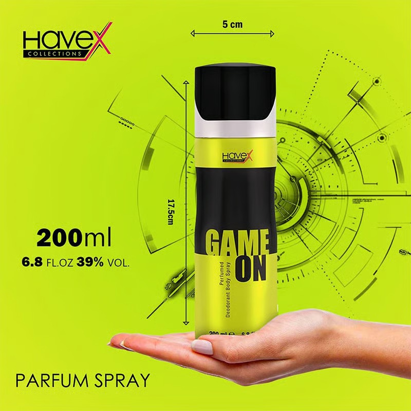 Havex Game On Perfumed Deodorant Body Spray 200ml_img_1