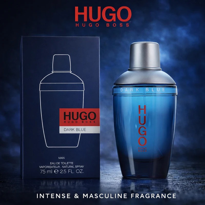 Hugo Boss Dark Blue Travel Exclusive Eau De Toilette 75ml_img_1