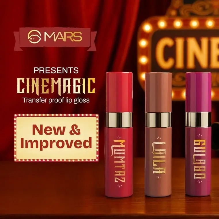 Mars Cosmatics Cinemagic Transfer-Proof Lip Gloss #06 Laila (2.4ml)_img_1