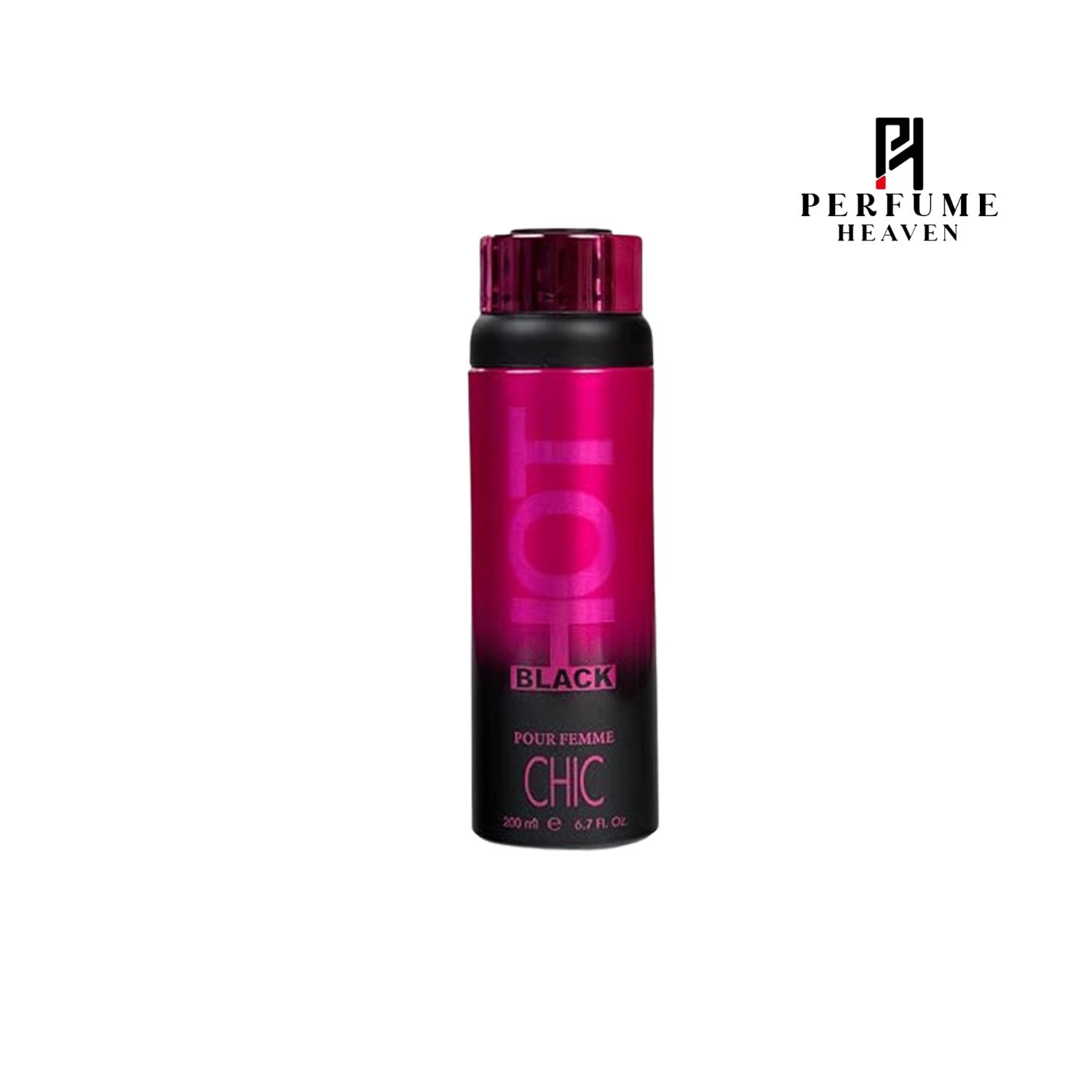Bernard Dimitri Hot Black Deodorant For Women 200ml - Chic