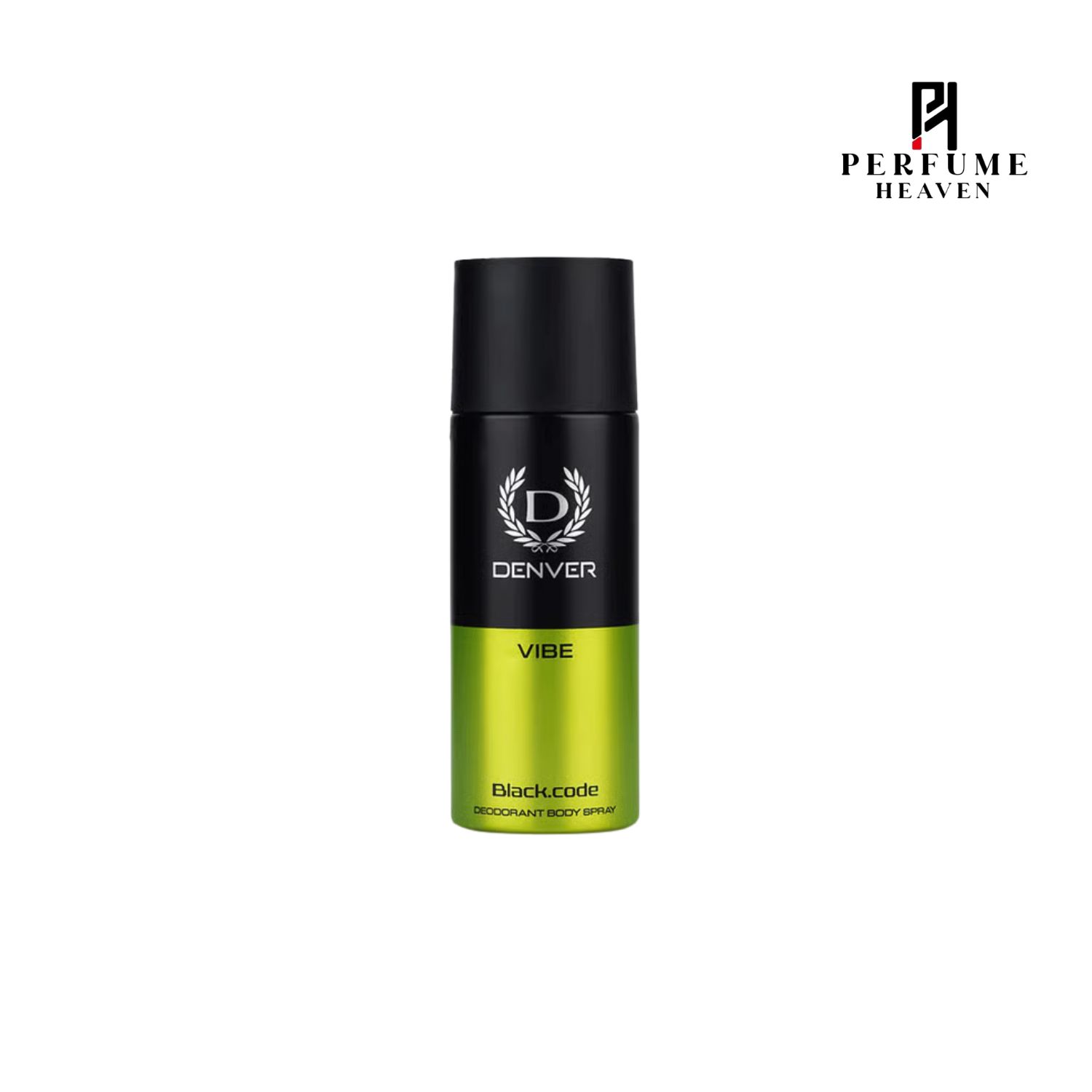 Denver Black Code Deodorant Body Spray 150ml - Vibe