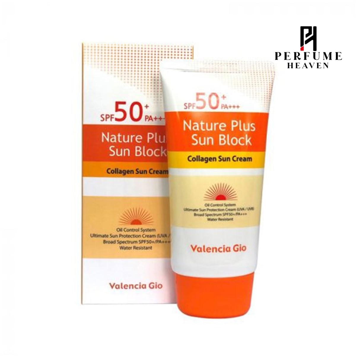 Valencia Gio Nature Plus Sun Block Collagen Sun Cream SPF 50+ - 70ml_img_0
