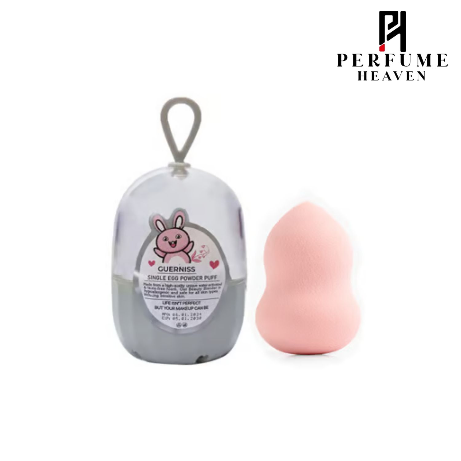 Guerniss Single Egg Powder Puff Pear - Pale Pink_img_0