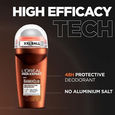L’oréal Paris Men Expert Barber Club Deodorant Roll-On 50ml (UK)_img_1
