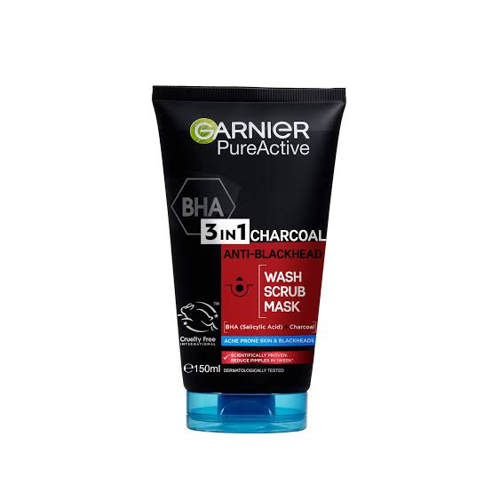 Garnier Pure Active Intensive Acne Prone Charcoal 3 in 1 Wash (Australia) 150ml_img_0