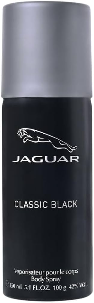 JAGUAR CLASSIC BLACK BODY SPRAY 200ML_img_1