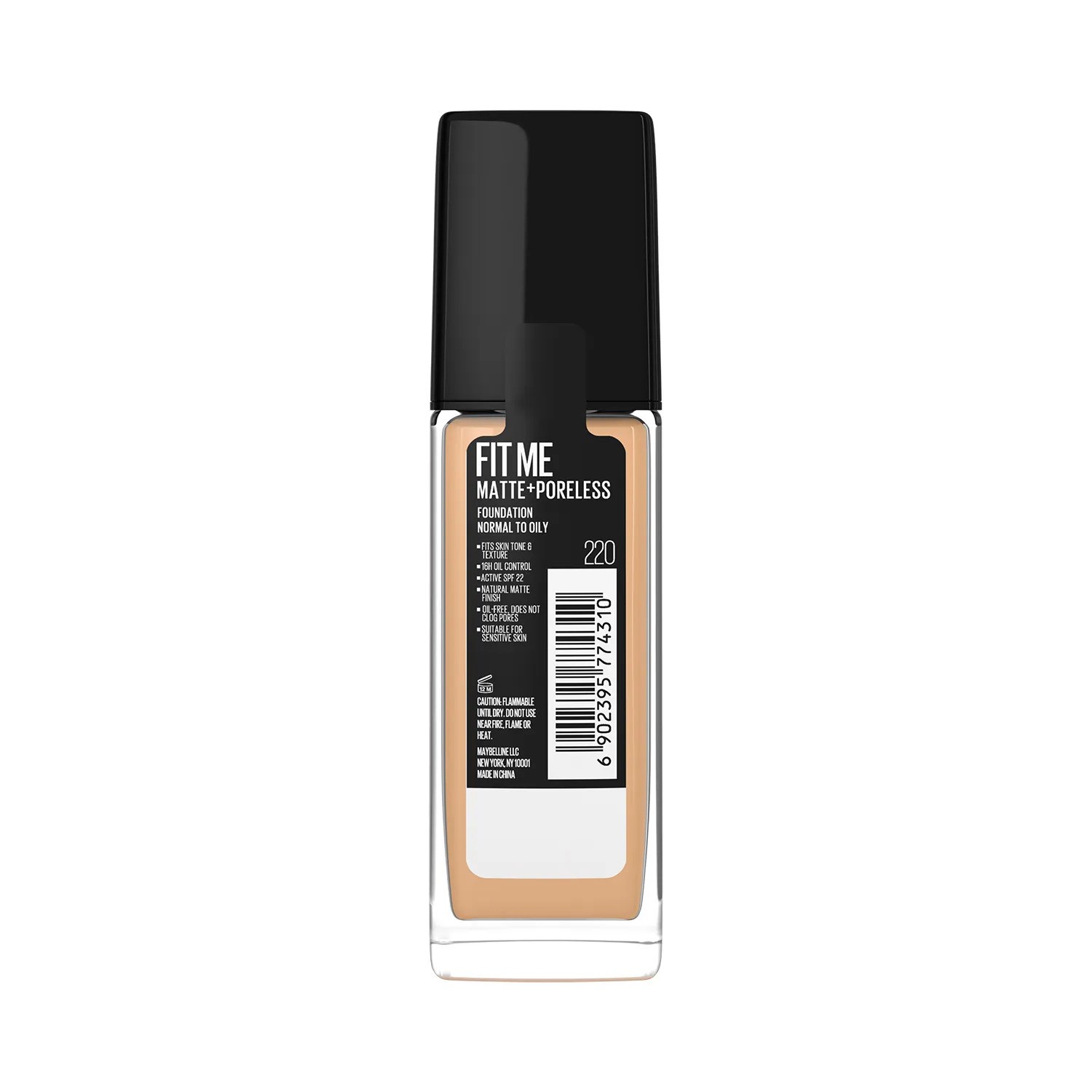 Maybelline Fit Me Matte + Poreless Foundation- Natural Beige 220_img_2